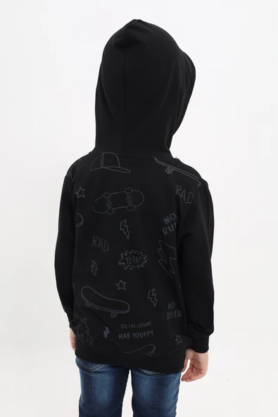 Toontoy Erkek Çocuk Baskılı Sweatshirt - 8