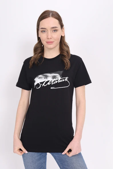 Toontoy Unisex Atatürk Baskılı Tişört