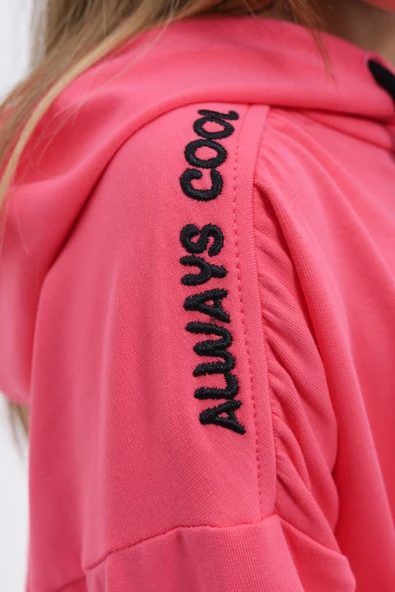 Toontoy Kız Çocuk Nakışlı Sweatshirt - 6