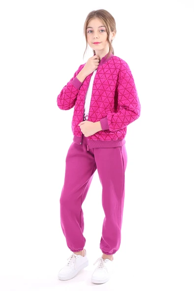 Toontoy Kız Çocuk Nakışlı Hırka