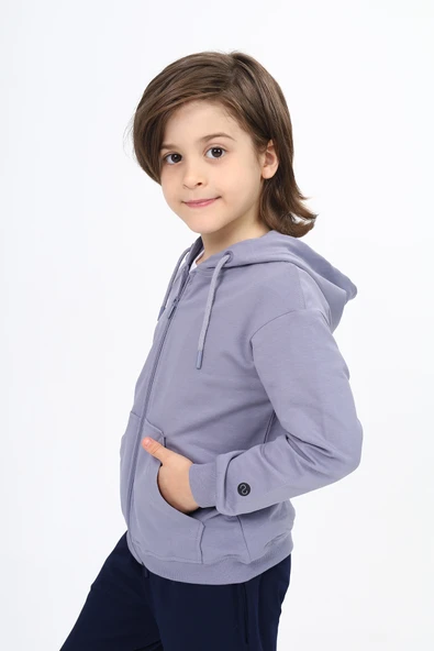 Toontoy Erkek Çocuk Baskılı Hırka - 6