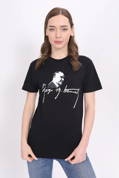 Toontoy Unisex Atatürk Baskılı Tişört