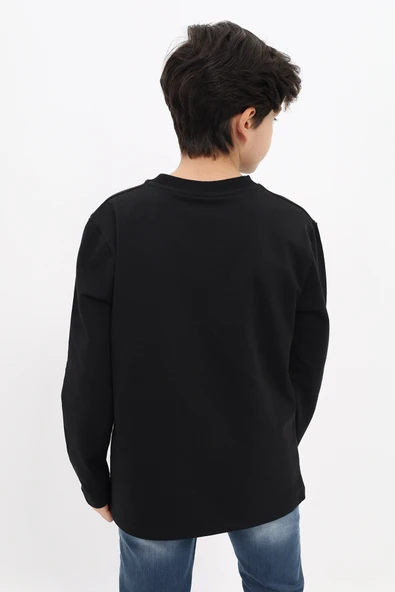 Toontoy Erkek Çocuk Baskılı Sweatshirt - 5