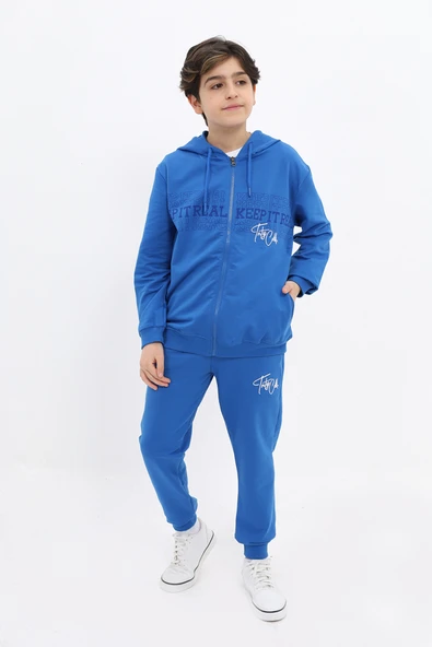Toontoy Erkek Çocuk Baskılı Eşofman Takım - 6
