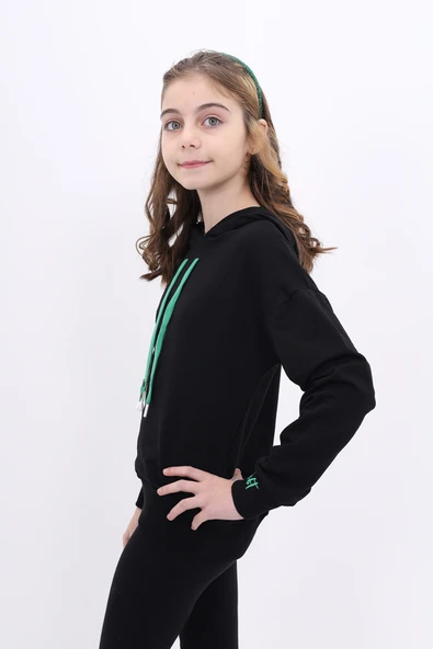 Toontoy Kız Çocuk Nakışlı Sweatshirt - Resim 8