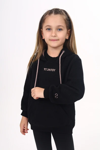 Toontoy Unisex Çocuk Nakışlı Sweatshirt