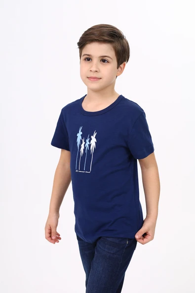 Toontoy Erkek Çocuk Baskılı Tişört - Resim 6