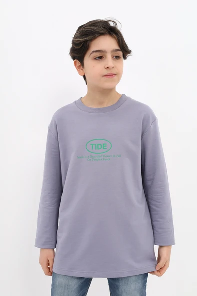 Toontoy Erkek Çocuk Baskılı Sweatshirt - 7