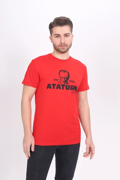 Toontoy Unisex Atatürk Baskılı Tişört - 7