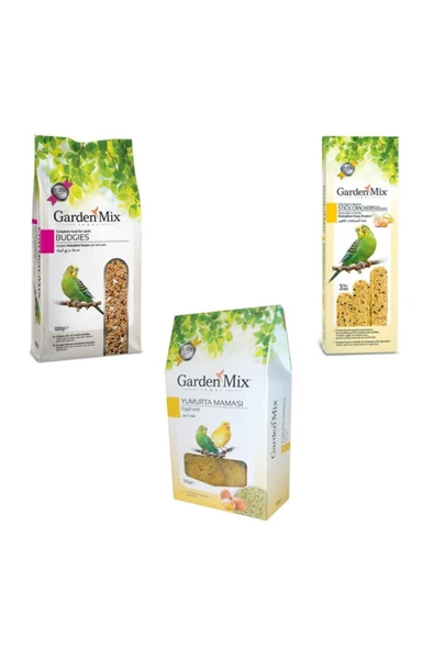 Garden Mix Muhabbet Kuşu Seti