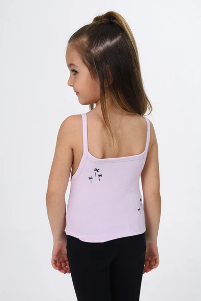 Toontoy Kız Çocuk Baskılı Atlet - 3