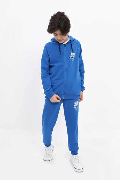 Toontoy Erkek Çocuk Baskılı Eşofman Takım - 5
