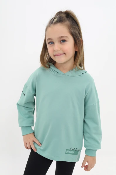 Toontoy Kız Çocuk Baskılı Sweatshirt - 5