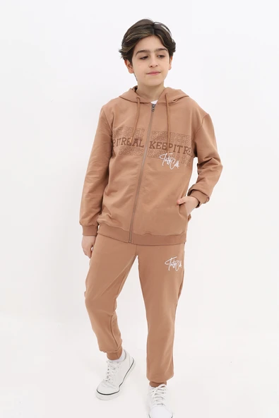 Toontoy Erkek Çocuk Baskılı Eşofman Takım