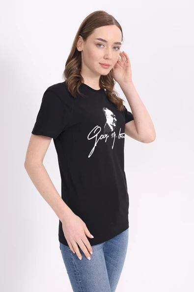 Toontoy Unisex Atatürk Baskılı Tişört - 6