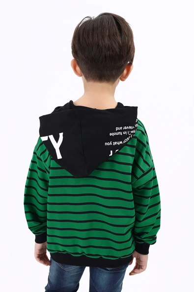 Toontoy Erkek Çocuk  Speaker Baskılı Sweatshirt - 12