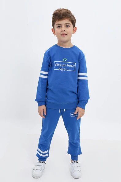 Toontoy Erkek Çocuk Baskılı Eşofman Takım - 2