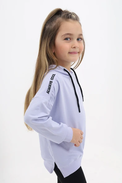 Toontoy Kız Çocuk Nakışlı Sweatshirt - 9