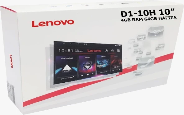 LENOVO D1-10H 10" 4GB RAM 64GB HAFIZA TABLET EKRAN