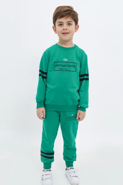 Toontoy Erkek Çocuk Baskılı Eşofman Takım - 3