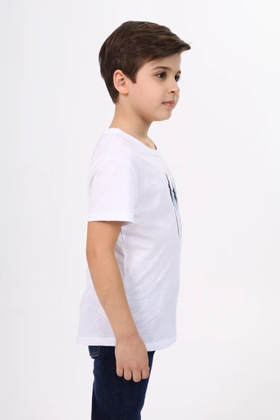 Toontoy Erkek Çocuk Baskılı Tişört - Resim 2