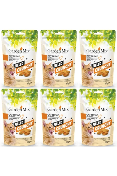 Tavuklu İçi Dolgulu Kedi Ödülü 60gr - 6 Adet