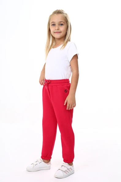 Toontoy Kız Çocuk Nakışlı Eşofman Alt - 4