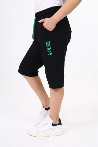 Toontoy Erkek Çocuk Enjoy Nakışlı Kapri - Resim 12