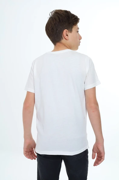 Toontoy Erkek Çocuk Nakışlı Tişört - 8