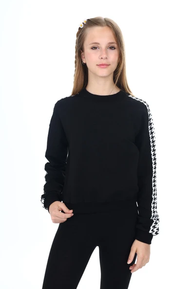 Toontoy Kız Çocuk Baskılı Sweatshirt - 4