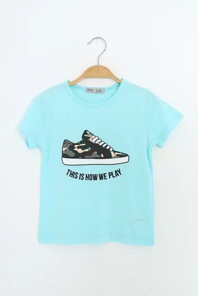 Toontoy Erkek Çocuk Baskılı Tişört - 4