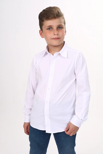 Toontoy Erkek Çocuk Okul Gömlek - 8