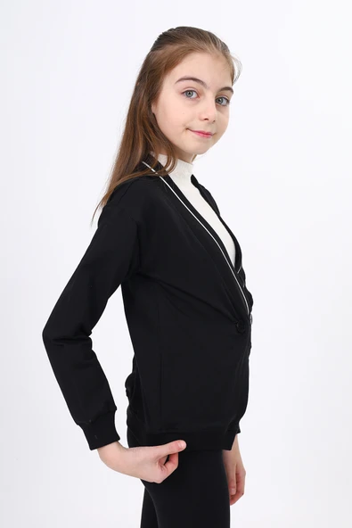 Toontoy Kız Çocuk Okul Hırka - 3