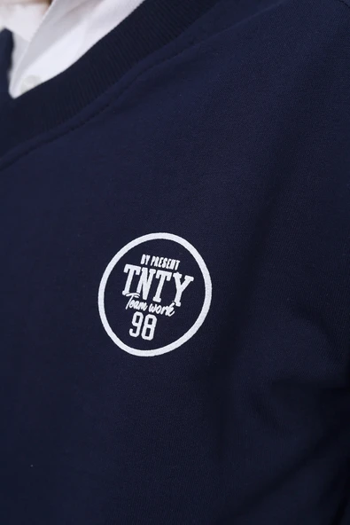 Toontoy Erkek Çocuk Okul Baskılı Sweatshirt - 8