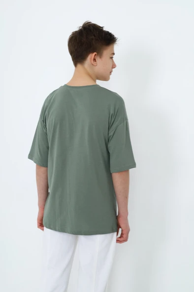 Toontoy Erkek Çocuk  Just Be Baskılı Tişört - Resim 5