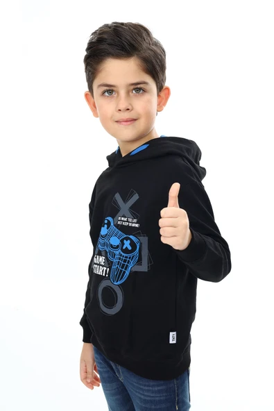 Toontoy Erkek Çocuk Baskılı Sweatshirt - Resim 6