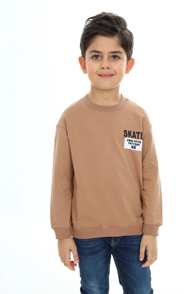 Toontoy Erkek Çocuk Baskılı Sweatshirt - 11