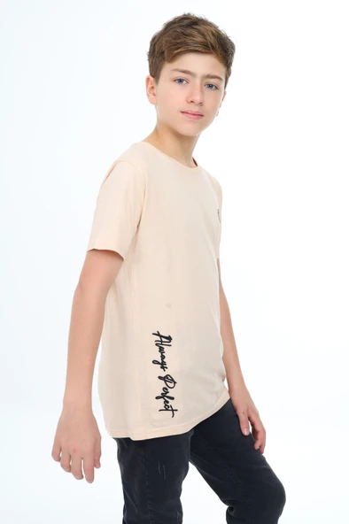 Toontoy Erkek Çocuk Nakışlı Tişört - 12