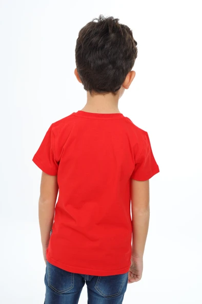 Toontoy Erkek Çocuk Positive  Baskılı Tişört - 5