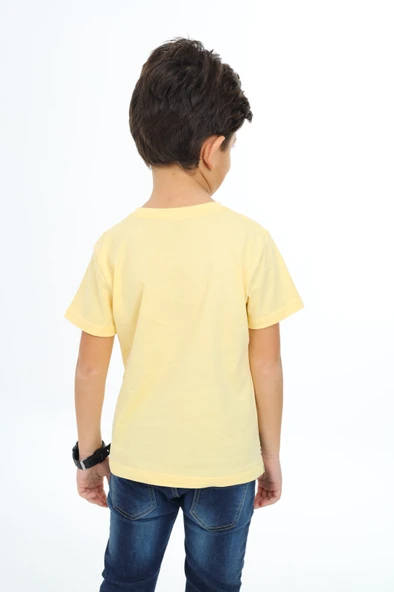 Toontoy Erkek Çocuk Trex Baskılı Tişört - 11