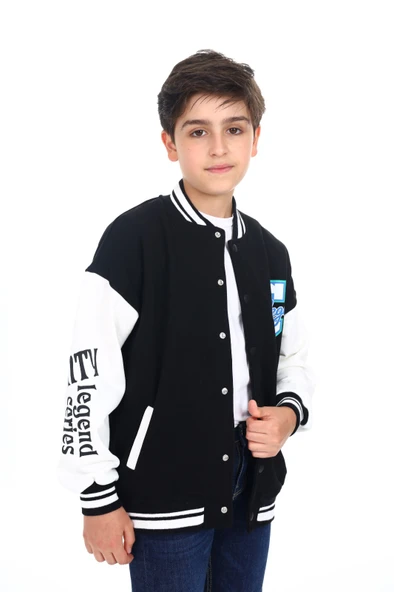 Toontoy Erkek Çocuk Baskılı Kolej Hırka - 8