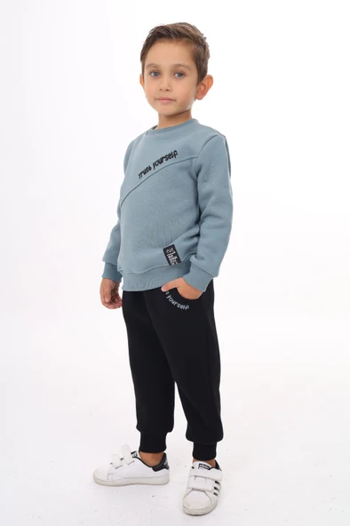 Toontoy Erkek Çocuk Nakışlı Eşofman Takım - 6