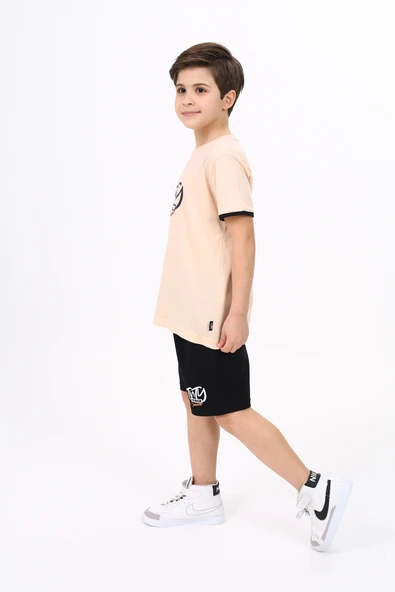 Toontoy Erkek Çocuk Baskılı Şortlu Takım - 6