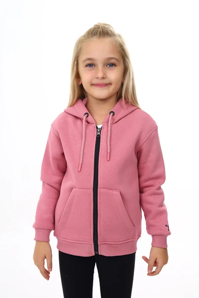 Toontoy Kız Çocuk Nakışlı Hırka - 3