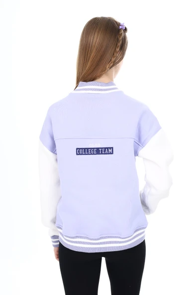 Toontoy Kız Çocuk Nakışlı Kolej Hırka - 8