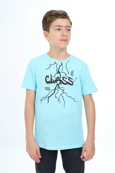 Toontoy Erkek Çocuk Baskılı Tişört - Resim 2