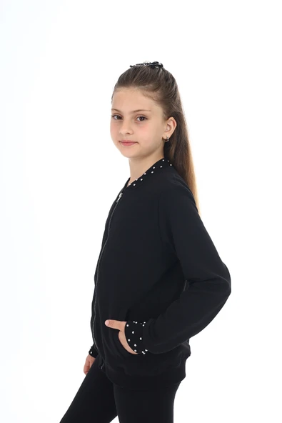 Toontoy Kız Çocuk Okul Hırka - 4