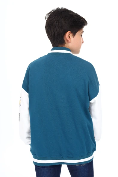 Toontoy Erkek Çocuk Baskılı Kolej Hırka - 9