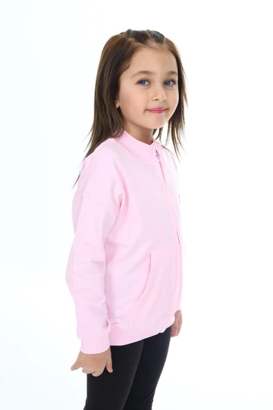 Toontoy Kız Çocuk Baskılı Hırka - 11