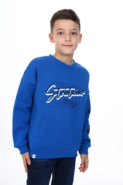 Toontoy Erkek Çocuk Baskılı Sweatshirt - Resim 11